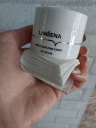 Маска для удаления черных точек LANBENA Nose Plants Pore Strips 30 мл + 60 полосок фото от покупателей 3