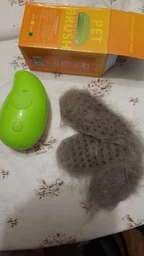 Щетка для ухода за шерстью с USB зарядкой Pet Brush зеленая