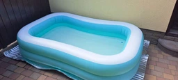 Дитячий надувний басейн Intex "Аква" 57181 на 600 л 229х147х46 см