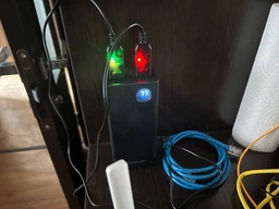Кабель для роботи роутера від павербанка - підвищувач перехідник USB з 5V на 12V DC 5.5x2.1 mm (10080)