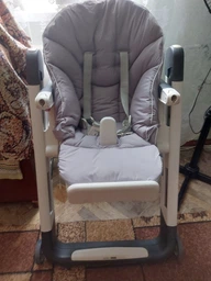 Чохол на стільчик для годування Peg Perego Siesta плащівка Білий DavLu (000461) фото від покупців 1
