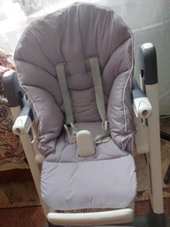 Чохол на стільчик для годування Peg Perego Siesta плащівка Білий DavLu (000461)