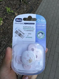 Пустышка Chicco Physio Comfort силиконовая от 2 до 6 месяцев с футляром Голубая (74911.21.00) фото от покупателей 2
