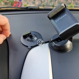 Автодержатель для телефона Promate Mount-2 Black (mount-2.black) фото от покупателей 7