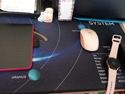 Килимок для миші Gembird MP-SOLARSYSTEM-XL-01 Black (MP-SOLARSYSTEM-XL-01)