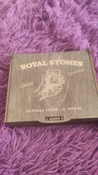 Камни для виски Royal Stones деревянная упаковка 12 шт камней + мешок + щипцы фото от покупателей 1