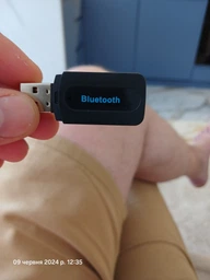 Беспроводной&nbsp;аудио ресивер Earldom ET-M22 (Bluetooth, блютуз, адаптер, USB, AUX) - Черный