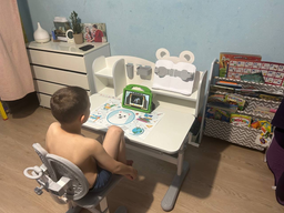 Комплект мебели Mealux BD-29 Panda XL Стол + стульчик + полка Pink (BD-29 PN) фото от покупателей 8