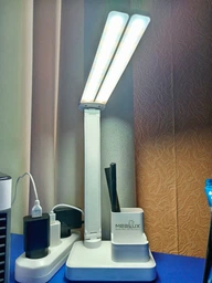 Настільна лампа світлодіодна Mealux DL-17 LED акумуляторна 18650 1200mAh 5V 730Lx 5W фото від покупців 2