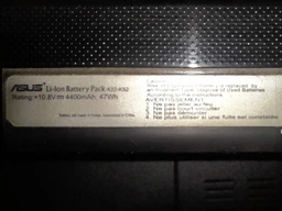 Батарея для ASUS A32-K52 K52, X52, K42, P52, X5K, A52, X5K, K62, X42, A42, X8F, A40, A42, A40, B43, B51, B53, N82 (10.8V 4400 ) фото від покупців 3