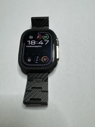 Ремінець Pitaka Carbon Fiber Watch Band Retro для Apple Watch 49/45/44mm Black/Grey (AWB2311) фото від покупців 3