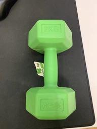 Гантель PowerPlay 4124 Hercules композитная 2 кг Зеленая (PP_4124_2kg)