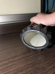 Масажний ролик EasyFit Grid Roller 45 см v.2.2 Помаранчевий фото від покупців 7