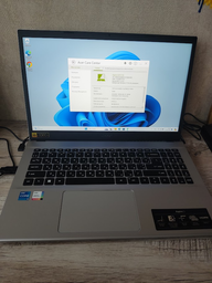 Ноутбук Acer Aspire 3 A315-59-51ST (NX.K6SEU.00M) Pure Silver / 15.6" IPS Full HD / Intel Core i5-1235U / RAM 16 ГБ / SSD 512 ГБ / фото від покупців 19