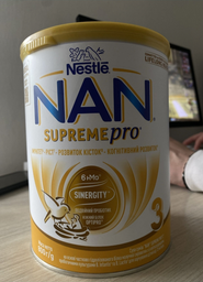Сухая смесь NAN 3 Supreme Pro с 6 олигосахаридами и двойным пробиотиком для питания детей от 12 месяцев 800 г (7613036951449) фото от покупателей 1