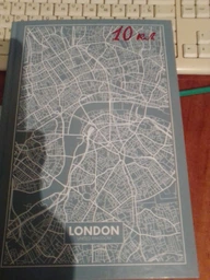 Книга канцелярская Axent Maps London А4 в твердой обложке 96 листов в клетку Бирюзовая (8422-516-A) фото от покупателей 2