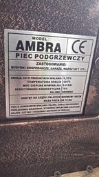 Чугунная печь-камин буржуйка Eurokom Ambra 9 кВт с варочной поверхностью и двойной стенкой фото от покупателей 3