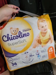 Підгузки Chicolino Super Soft Розмір 4 (7-14кг) 36 шт (4823098414445) фото от покупателей 8