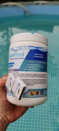 Шок (быстрый) хлор для бассейна Crystal Pool Quick Chlorine Tablets 1 кг в маленьких таблетках по 20 г (02101) фото от покупателей 3