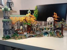 Zestaw klocków LEGO Icons Władca pierścieni: Rivendell 6167 elementów (10316) Zdjęcie od kupującego 1