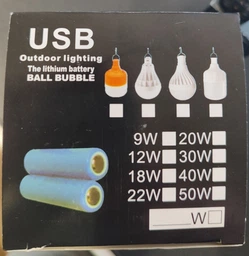 Аккумуляторная кемпинговая LED лампа 20W светильник с крючком USB зарядка фонарь светильник BL 1821 фото от покупателей 3