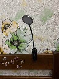 Універсальна настільна акумуляторна лампа з кліпсою Baseus Comfort Reading Mini Clip Lamp |24Hours, 4000K| (DGRAD-0G)