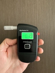 Алкотестер Medica+ Alco Control 7.0 + Комплект мундштуків 40шт. фото от покупателей 2
