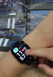 Смарт-годинник Smart Watch Xiaomi Redmi 3 Watch 1.75 (450х390) AMOLED 289мАч Black фото від покупців 16