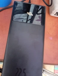 Повербанк с быстрой зарядкой Baseus Star-Lord Digital Display 20000mAh 22.5W черный (PPXJ080001) фото от покупателей 14