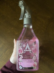Дезінфікуючий очищувач без хлору Astonish Pink Roses 550 мл фото от покупателей 1