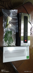 Вакуумный упаковщик RZTK Vacuum 120W + сменная пленка 28х300 см фото от покупателей 13