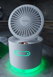 Вентилятор с увлажнением аккумуляторный RZTK Multi Fan White фото от покупателей 16