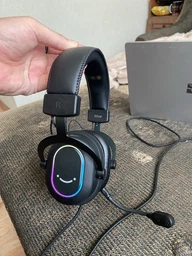 Наушники Fifine H6 RGB 7.1 Black (H6)