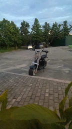 Электроскутер Citycoco Long 1500W 60V12Ah синий