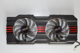Вентилятор Everflow для видеокарты ASUS 75 мм 4-pin T128010SH (FD7010H12S T128010BH PLD08010S12HH T128010SU FD7010H12D) комплект 2 шт (№85.005) фото от покупателей 3