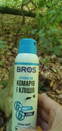 Аерозоль від комах Bros від комарів і кліщів 90 мл (5904517061231/5904517321311)