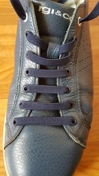 Плоскі еластичні шнурки для взуття з фіксаторами VMHouse широкий 6 мм яскравий шнурок у взуття для кросівок черевиків без зав'язування довжина 100 см жовті (0094-0004) фото від покупців 4