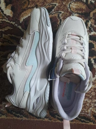 Жіночі кросівки Skechers 36 Світло-сірий 149491 NTMT фото від покупців 3