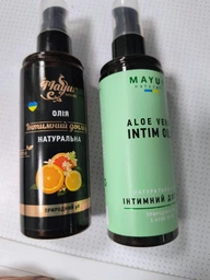 Натуральное Масло для интимного ухода Mayur натуральное 120 мл (4820189560777) фото от покупателей 1