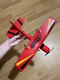 Самолет на радиоуправлении RC ZCZ50 Red с встроенным гироскопом 340 мм RC75VV фото от покупателей 1