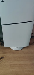 Вертикальный стенд PS5 Slim подставка держатель BebonCool для Sony PlayStation PS5 Slim с RGB подсветкой и 2 USB Hub Белый