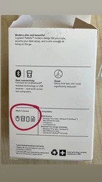 Миша Logitech Pebble White (910-005541)