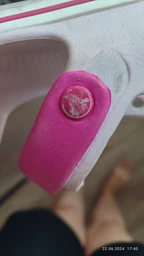 Сандалі Crocs Kids Crocband 12856-6AI-J2 33-34 Рожевий фото від покупців 2