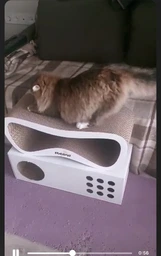 Когтеточка картонная Say Meow Grace, 67 см х 27 см х 24 см