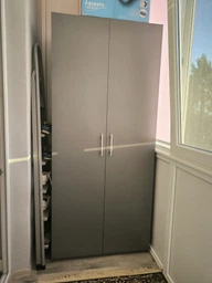 Шкаф распашной Roko Белый 90х50х204.5 см (20200047501) фото от покупателей 5
