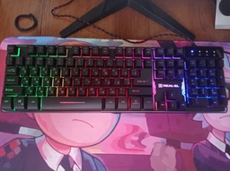 Клавиатура Real-El 8700 Gaming Backlit black фото от покупателей 8
