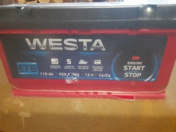 Автомобільний акумулятор WESTA 6CT-110 А (0) RED EFB фото від покупців 11