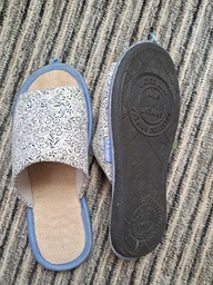 Женские домашние тапочки с открытым носком FX shoes 11033 38-39 25.5 см Голубые (2820000003294)