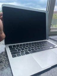Чехол-накладка для MacBook Air 13.3" A1466/A1369 2012-2017 Темно-серый (DA1466-BK)