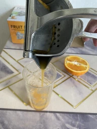 Соковижималка ручна для фруктів з затиском Hand Juicer 182969 фото від покупців 3